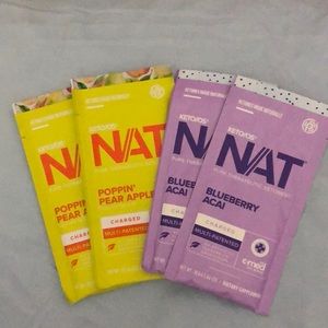 Keto OS NAT Blueberry Açaí & Poppin Pear Apple